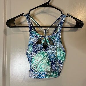 Victoria’s Secret Geometric Patterned Sports Bra